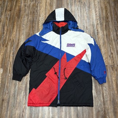 Vtg Rare Pro Player New York Giants Jacket 90s Size Medium Read