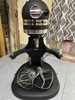 KitchenAid Heavy Duty Plus Lift Stand Mixer Matte Black 5qt 10 Speed KSM50HDPBK