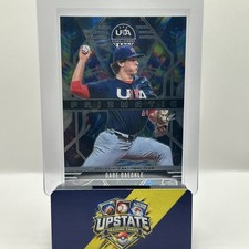 2026 Stars & Stripes Gabe Gaeckle Prismatic Insert Arkansas Razorbacks