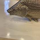 Silver Fish Vintage Art Figurine Koi Carp Fisherman Vintage Angler — photo 2