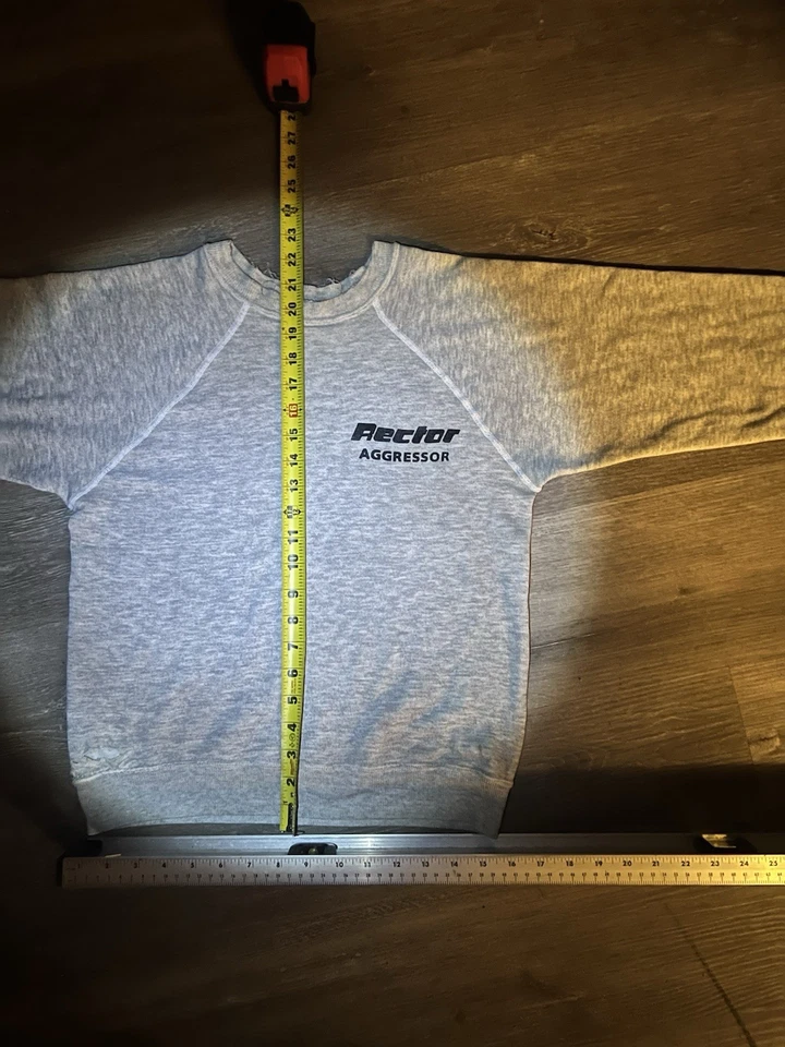 Ultra Rare Rector Aggressor “Ruff N’ Tuff” Sweatshirt Size Small/Youth Large - Image 4 of 4