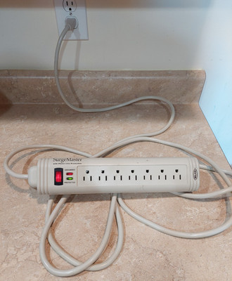Belkin Surge Master 7 Outlets with Phone Line Protection 330V Model F5C572-TEL