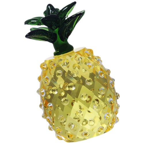 Crystal Pineapple Decoration Artificial Office Ornaments Home Figurine - Picture 7 of 12