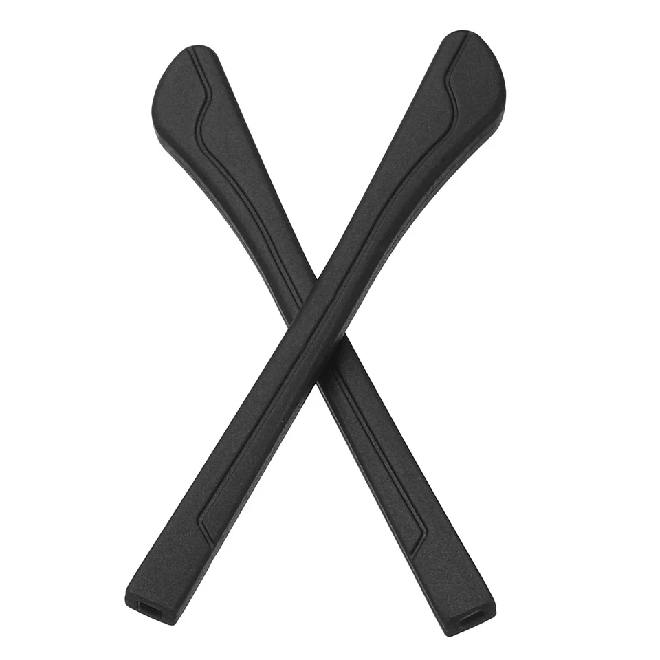 Glasses End Tips Eyeglass Anti Slip Ear Sock Pieces Tube Black 4 Pairs-12 - Image 4 of 4