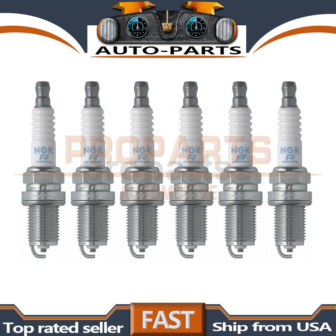 NGK 6X Spark Plugs For Toyota Pickup 1995 1994 1993 1992 1991 1990 1989 1988