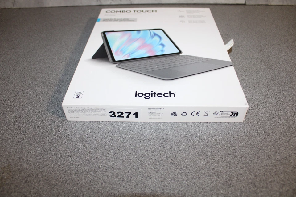 Logitech Combo Touch Keyboard Funda iPad Air 11 pulgadas (M2) iPad Air 5ta generación - Imagen 2 de 4