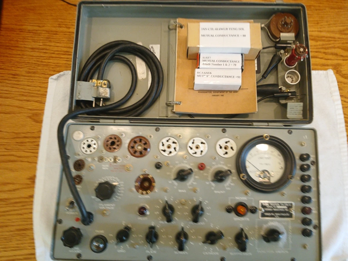 Tv 7 Tube Tester for sale | eBay