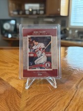 2011 Tops Baseball Mike Trout Manufactured Rookie Card Patch. rookie card picture
