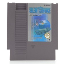 ebay® Auktion 198398815890 | Nintendo NES Spiel: Silent Service - Modul und Schutzhülle (PAL-B EEC) KONAMI Thumbnail of ebay® auction 198398815890 | Nintendo NES Spiel: Silent Service - Modul und Schutzhülle (PAL-B EEC) KONAMI