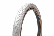 GT LP-5 20" x  1.75" BMX bicycle skinwall tire - WHITE with TAN SKINWALL