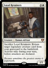 Loyal Retainers [Commander Masters] Near Mint
