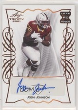2021 Leaf Trinity Josh Johnson #BA-JJ1 Auto 0w8