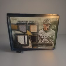 2025 Topps Museum Collection Aaron Judge Primary Quad Relic /99 Jersey match