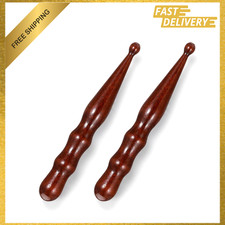 Wooden Acupoint Massage Pen Set, Sandalwood Deep Tissue Massage Tools, Body Hand