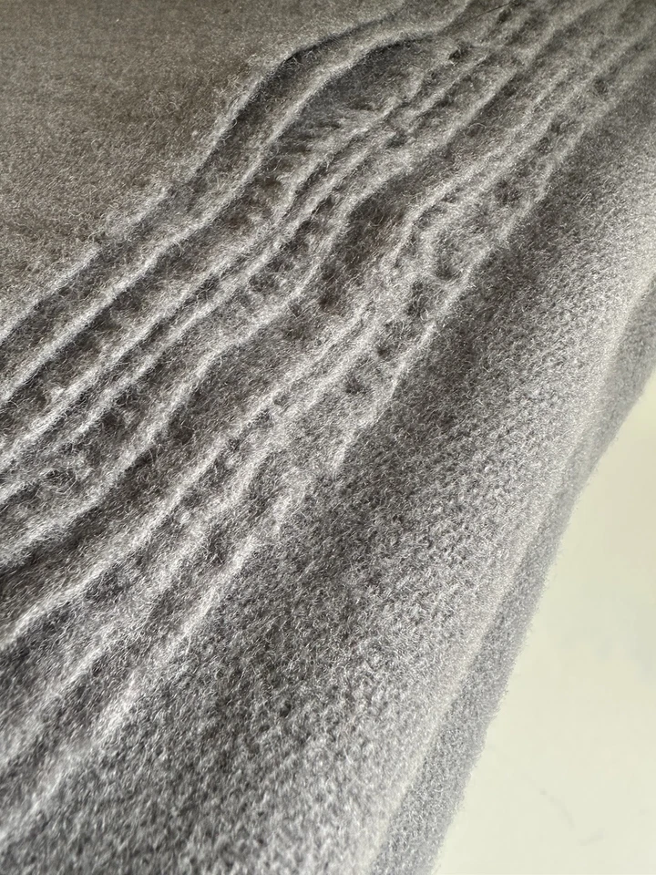 Pendleton Wool Blanket weight Fabric Remnant 2.5 Yds 62W X 94L Slate Gray - Image 2 of 4