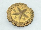 Antique 1800’s Texas state military hat pin