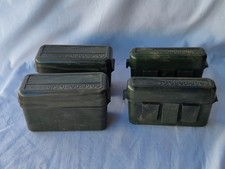 Vintage Mtm Case-gard S10 -s5 12 Gauge 3 Flip Top Belt Case Camo. Lot Of 4