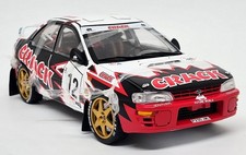 Sunstar 1/18 Subaru Impreza 555 Belgian Ypres Westhoek Rally 1998 Model Car