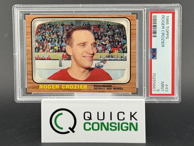 ROGER CROZIER 1966-67 TOPPS #43 PSA 9 Q6995