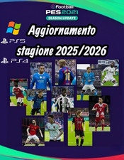 🚨PES 2021 OPTION FILE STAGIONE 2025/2026 PATCH COMPLETA PS4 PS5 PC🚨