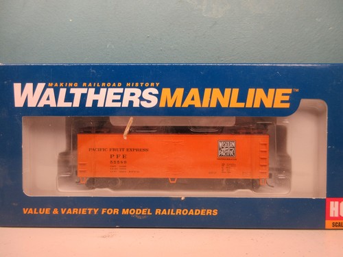WALTHERS MAINLINE ho 40' DBL REFRIGERADOR FORRADO PFE (WP) #910-3655 | Zustand: Used
