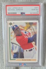 1991 UPPER DECK MICHAEL JORDAN #SP1 PSA 10 GEM MT