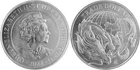 2020 St. Helena East India Co Dragon Trade Dollar 1oz .999 Silver Coin BU