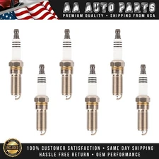 Set of 6 Iridium Spark Plug for 2015-2025 Ford Lincoln Replace SP594 SP542 SP578