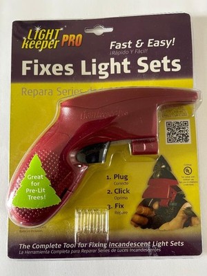 Light Keeper Pro fixes incandescent strings of light sets new unopened