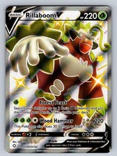 Rillaboom V SV105/SV122 NM/M Holo Shining Fates Shiny Vault UR Pokemon T08104