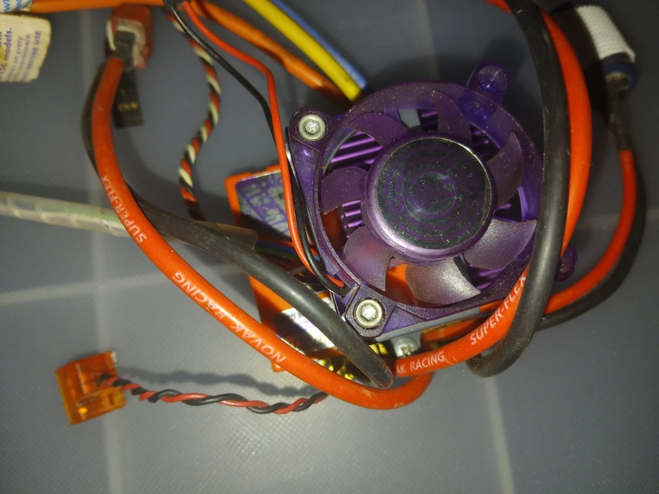 Combo ESC motor sin escobillas vintage Novak HV Maxx GV2 Foto 3 de 4