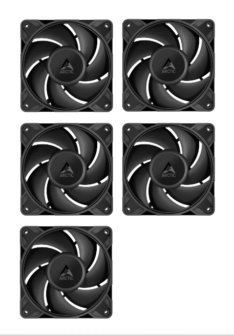 Arctic P12 Pro 120mm PWM Case Fan 3000 RPM 77 CFM 4-Pin ACFAN00305A