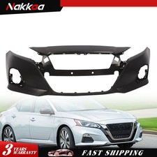 New Primered - Front Bumper Cover Fascia 2019-2022 For Nissan Altima S Sl Sr Sv