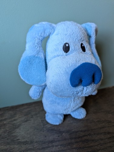 Ty Pluffies Blue Bean Plush Blue's Clues 7" Dog Stuffed Animal 2011 No ear tag - Picture 2 of 11
