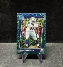 2021 Panini Donruss Optic Rated Rookie Micah Parsons #245 Green Velocity Prizm