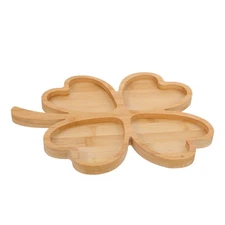 Shamrock Platter St Patricks Day Serving Irish Party Wood Charcuterie Boards