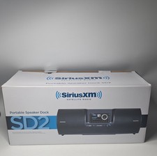 Sirius XM Satellite Radio Portable Boombox SXSD2 with Onyx EZ Radio In Box WORKS