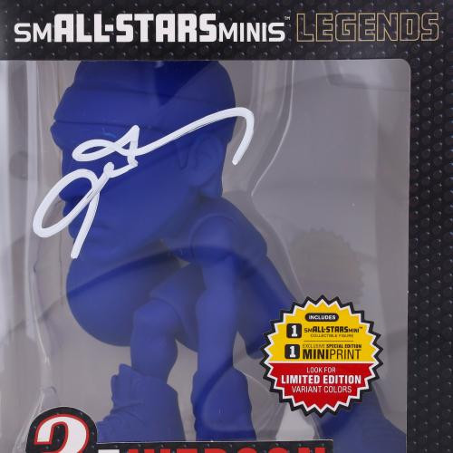 Allen Iverson Philadelphia 76ers Signed smALL-STARS Blue Variant 6" Figurine - Bild 2 von 2