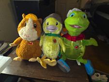 Wonder Pets Plush Lot Linny, Ming-Ming, Tuck, 2008 Fisher Price