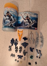 LEGO BIONICLE 8615 Vahki Bordakh and 8617 Vahki Zadakh with Canisters & Manuals