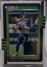 Panini 2025 Donruss Threads Sam Darnold #DTH-SDD Memorabilia Seahawks Football