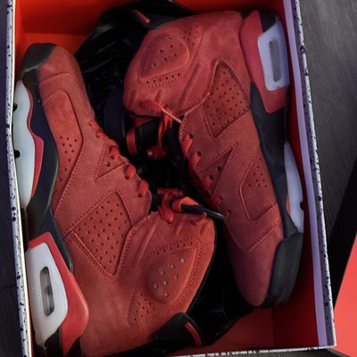 Jordan Air Jordan 6 Retro Toro Bravo Varsity Red Suede CT8529-600 Men's Sneaker