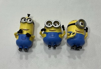 Minions Movie Figures Lot of 3 Thinkway Toys Universal Studios 4  To 7  Tall