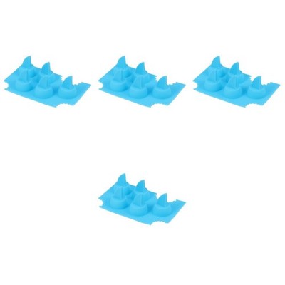 Set of 4 Coole Eiswürfelformen Silikonformen in Lebensmittelqualität