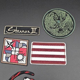 Shenmue 3 Patches Sticker Set And Mirror Official Sega Dreamcast Collection III