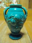 Vintage Floral Shawnee 5 5/8" Art Pottery Vase Made in USA