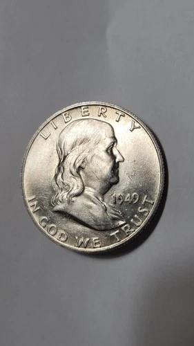 1949 D Franklin Half Dollar XF