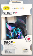 Otter Pop Symmetry Series Case For iPhone 12 12 Pro Oil Agate Design New