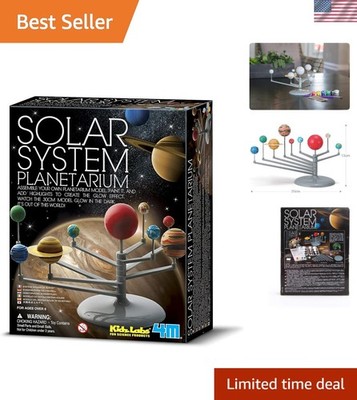 Solar System Planetarium - DIY Glow In The Dark Astronomy Planet Model Stem T...