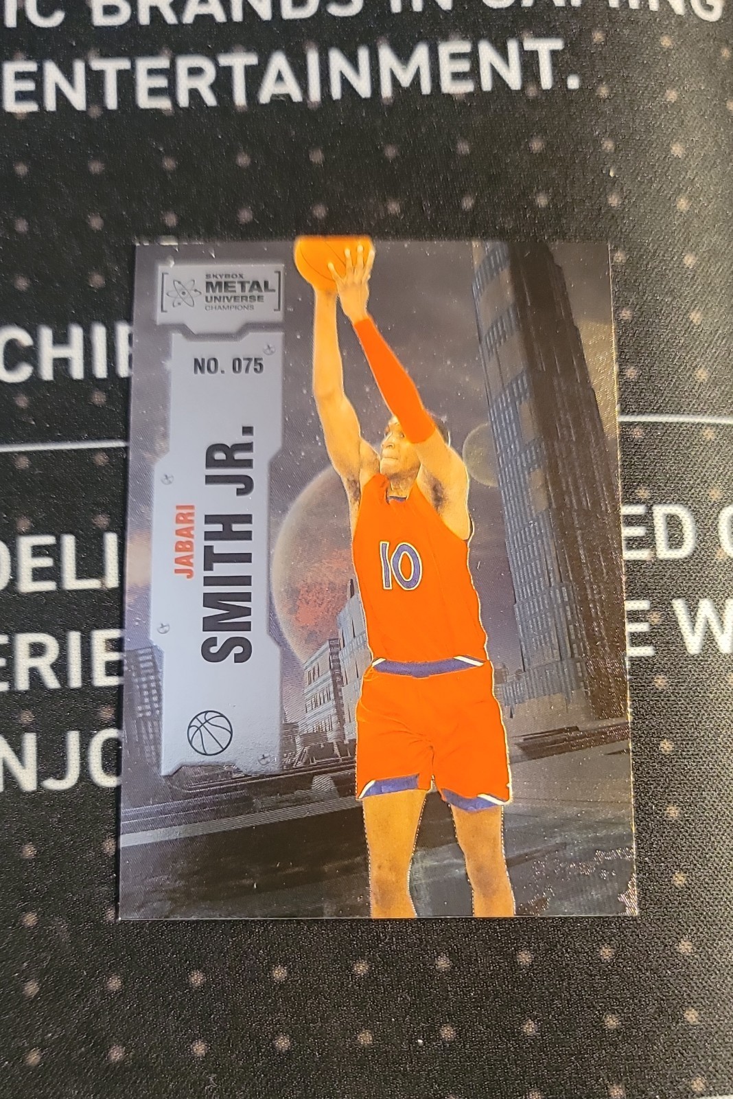 2022 Skybox Metal Universe Champions - Jabari Smith Jr. #075 (RC)